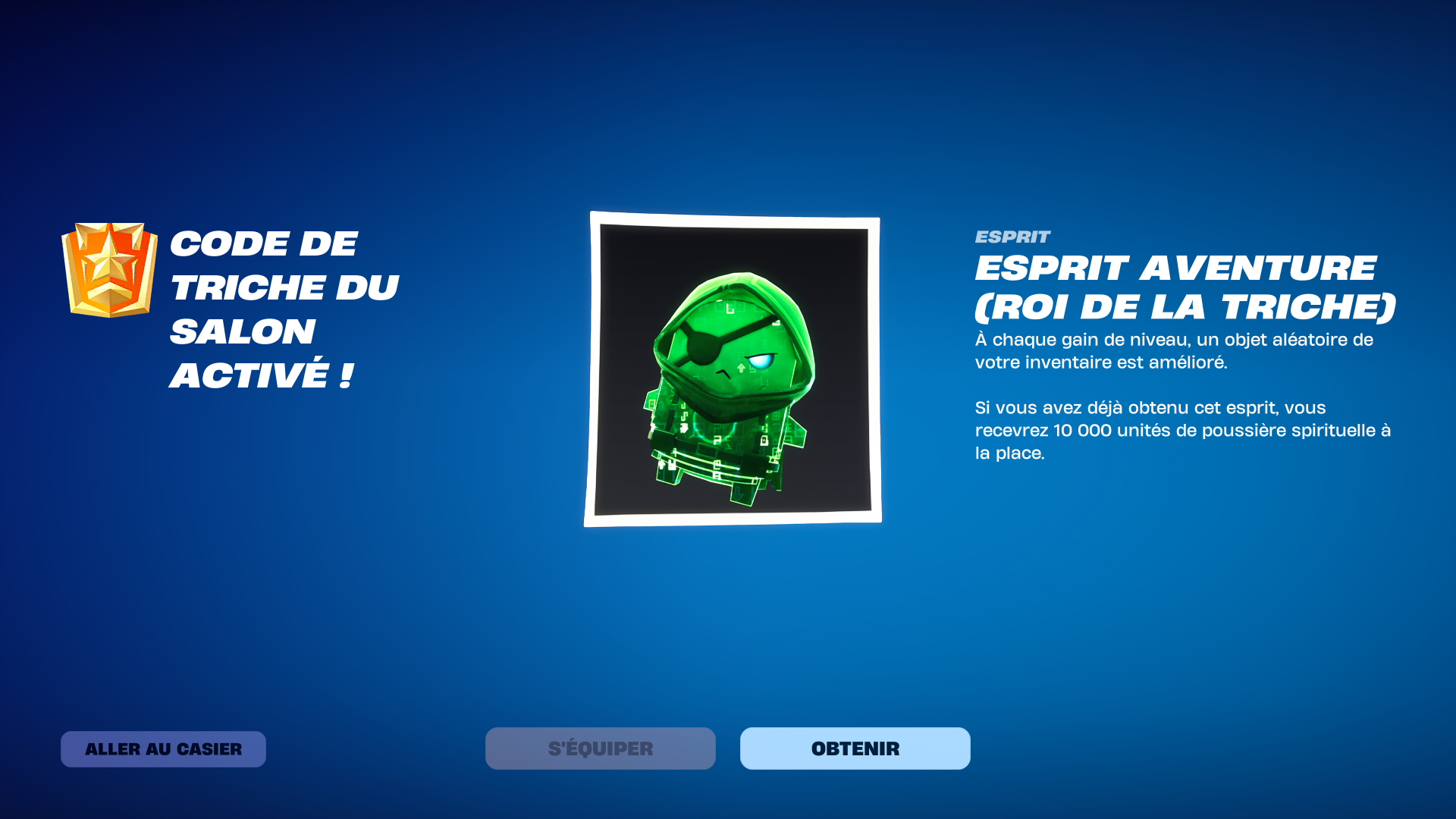 Esprit Aventure — code BORN2PLAY